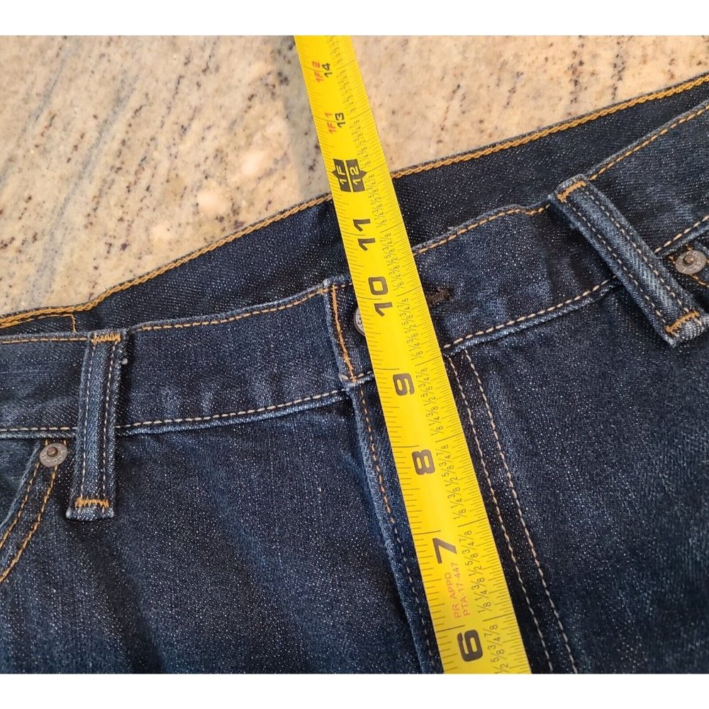 Levis 514 36x32 Jeans Mens Blue Jeans Slim Straight Leg - Picture 4 of 12